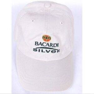 Bacardi Silver Men's Strapback Hat Watermelon OS